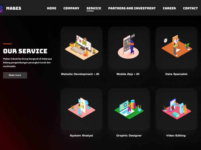 User Interface Service by Satria Gradienta on Dribbble