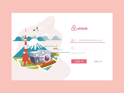airbnb logn in web
