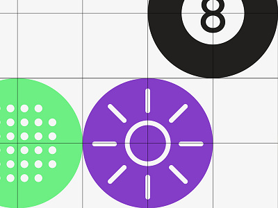 Piece of locolo grid for identity app graphic designer graphics identity startup