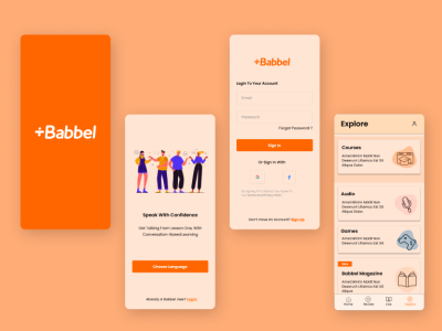 Babbel app Redesign app design babbel app redesign design figma minimal minimal design redesign redesign app ui ui ux