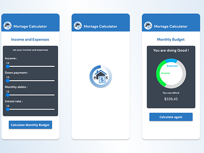 Mortage calculator dailyui(Day4)