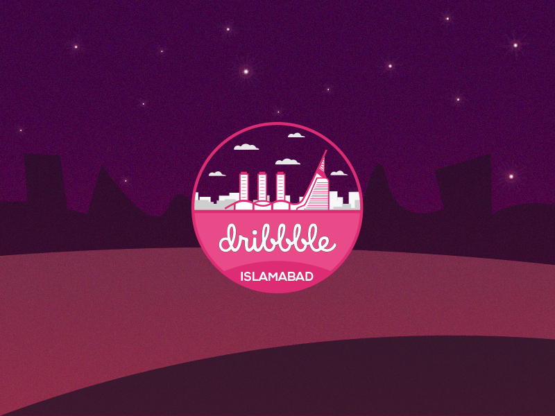 Dribbble Islamabad Meetup branding mobile application responsive design graphics design logo user interface art direction user experience illustration android application graphic design graphic deisgn logo illusration pakistan meetups islamabad dribbble