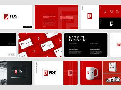 FDS Brand Identity | Branding | Logo design banking brand branding finance graphic design logo minimalism ui