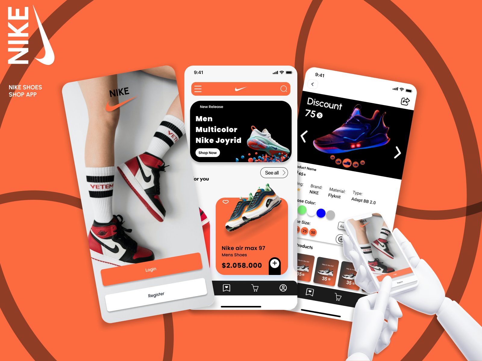 Nike Shoes Market App by MUHAMMAD AKBAR on Dribbble