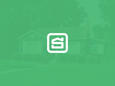 Finding this house a home branding clean design fresh home house logo logo design real estate s smooth edges