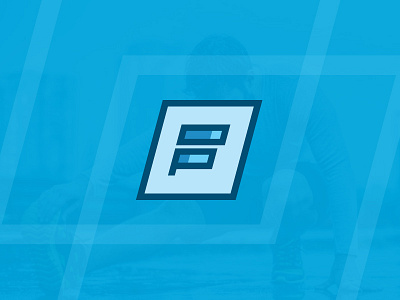 Making More Progress branding f fitness gym identity logo logo design p progress simple sports status bar