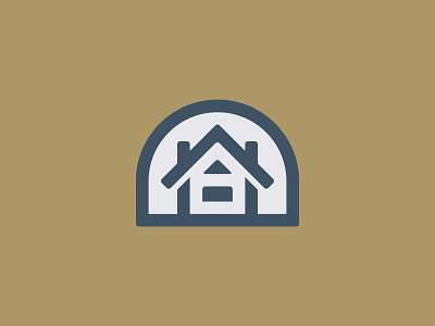 Homey b badge branding chimney h home house identity logo logo design