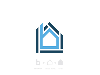 Building a brand architecture b branding building chimney construction design home house identity logo logo design