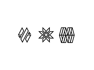 Explorin' brand branding handmade icon identity logo m mark w wood woodworking