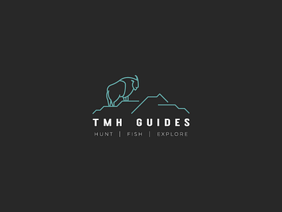 TMH GUIDES branding colorado design explore fishing guides hunting logo montana