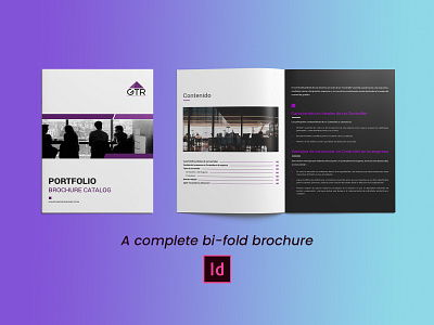 BI-FOLD BROCHURE DESIGN adobe indesign bi fold brochure branding brochure design design graphic design illustration logo ui ux vector