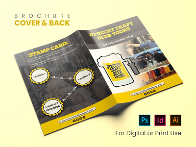 Cover & back design adobe indesign branding brochure design cover design design graphic design illustration logo ui ux vector