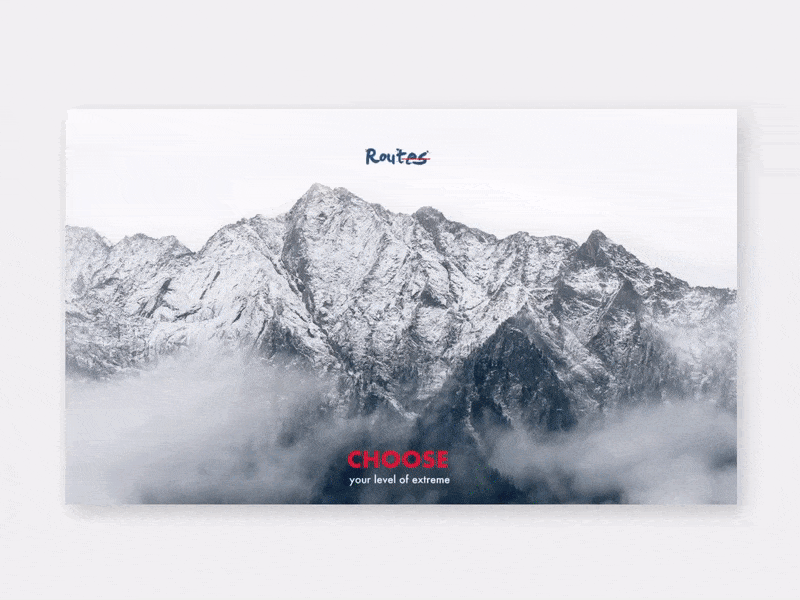 Switzerland animation clouds design extreme mountain ski switzerland travel ui ux winter