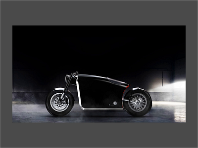Darkcustom animation bike dark design landing motorcycle ui ux