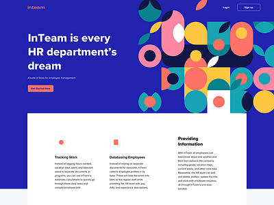 InTeam by Maryna Samsyka for Incode Group on Dribbble