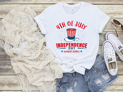 4th of July Independence Day United States |4July T-Shirt Design america american american flag apparel dude flag fourth freedom graphic independence independent liberty patriotic print shirt star tshirt design us