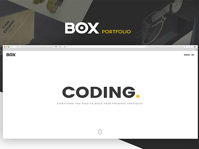 Shot Box Porfolio free freebies html market me portfolio premium resources ui