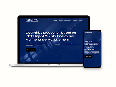 CognIntel Responsive Website Design