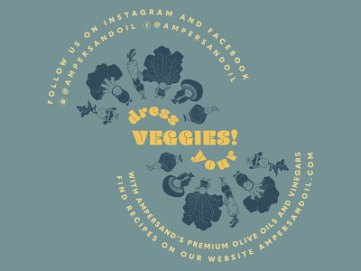 Dress Your Veggies Ad Graphic