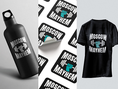 Moscow Mayhem branding design graphic design logo typography vector