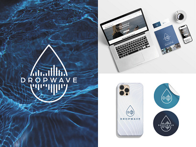 Dropwave Brand and Mockups