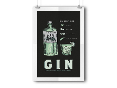 Gin and Tonic Poster