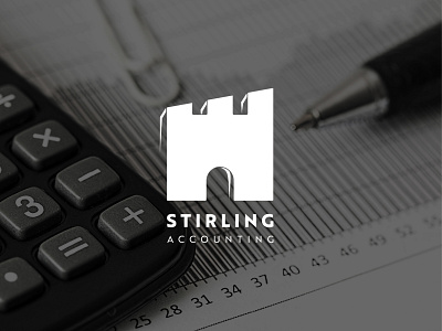 Stirling Accounting Logo branding design graphic design logo typography vector