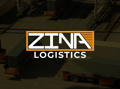 Zina Logistics transport Cap branding business logo design graphic design gravix studio illustration logo transport ui ux vector