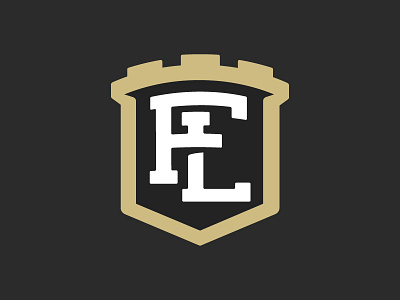 Field Legends branding illustrator logo type