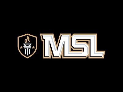 MSL Conference rebrand athletics branding crest illustrator lettering rebrand sports type typography