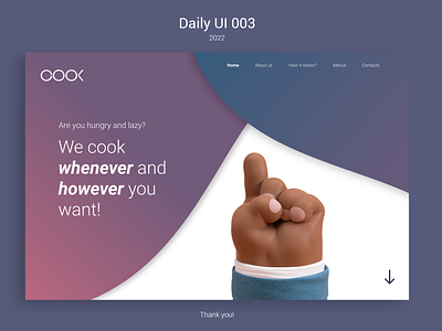 Daily UI 003 design graphic design ui ux