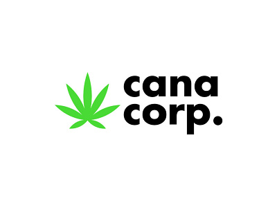 Canabis company logo branding cannabis cbd design graphicdesign logo logodesign minimalism typography