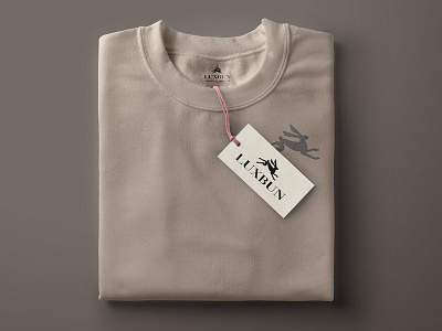 Luxbun Sweater branding design fashion graphicdesign illustration illustrator logo logodesign luxury minimalism mock up photoshop typography