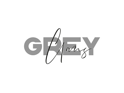 Grey Gans Logo branding design fashion gans goose graphicdesign grey illustrator lettering logo logodesign minimalism photoshop typography