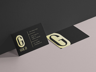 Gold Business Card black branding card design elegant gold golden graphicdesign illustrator logo logodesign luxury minimalism mock up photoshop typography yellow