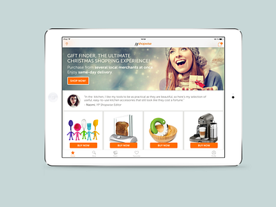 Marketplace 2016 - Home iPad