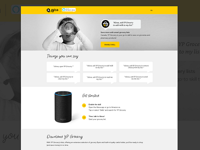 Amazon Alexa Landing Page