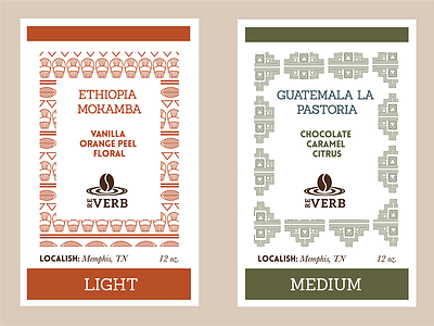 Coffee Label Design