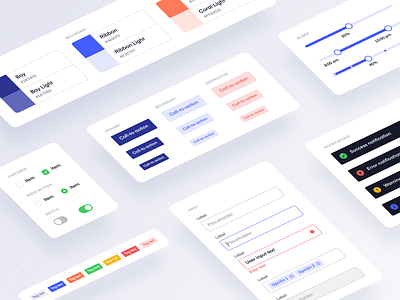 UI Components buttons colors components design system inputs sliders styleguide tags ui ui components ui elements ui kit