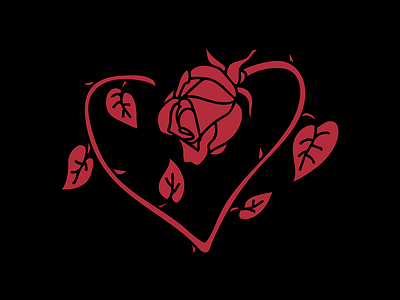 Jacob Sartorius apparel apparel design clothing design heart illustration influencer jacob sartorius merch rose rose heart social media valentine valentines day vector youtuber youtubers