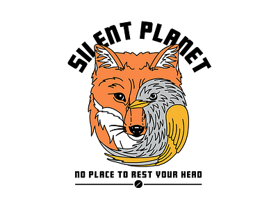 Silent Planet apparel apparel design band band merch clothing design illustration merch silent planet tee vector