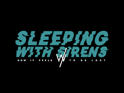 Sleeping With Sirens apparel apparel design band band merch clothing design glitch hot topic merch shirt sleeping with sirens sws tee vector