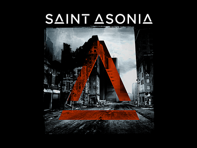 Saint Asonia apocalypse apparel apparel design band band merch clothing design illustration merch photoshop postapocalyptic saint asonia shirt tee texture