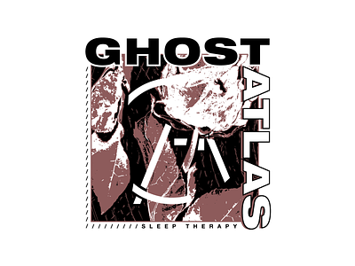 Ghost Atlas apparel apparel design band band merch clothing design floral ghost atlas illustration merch rose texture threshold vector