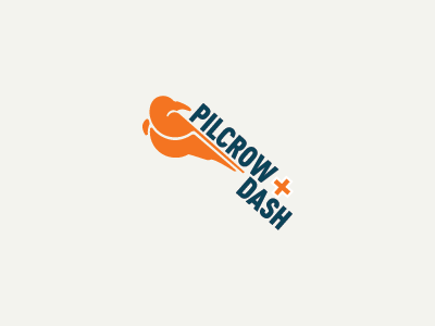 Pilcrow+Dash bird box crow dash logo orange pilcrow subscription