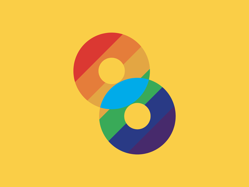 Bagel Union Pride pdx portland bagel union logo food bagels pride