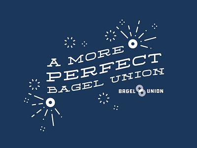 A More Perfect Bagel Union oregon bagels branding