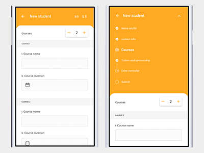 Complex mobile forms