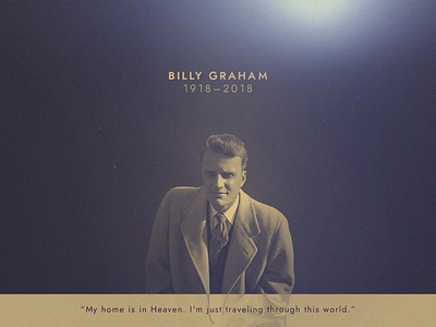 Billy Graham church church design design memorial