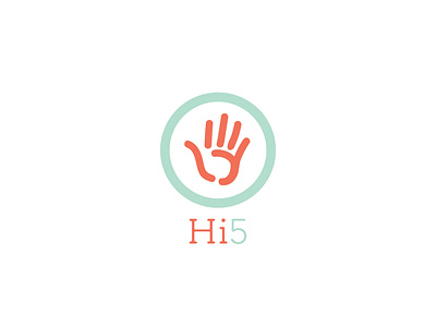 Hi5 Logo branding illustration logo vector